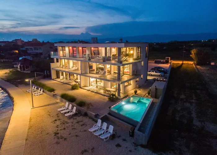 Jimmys Direkt Am Und Beheiztem Pool Apartmán Privlaka (Zadar)