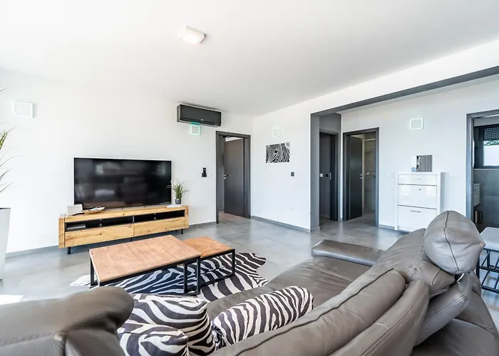 Apartmán Jimmys Direkt Am Und Beheiztem Pool Privlaka (Zadar)